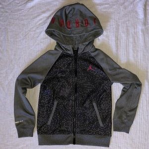 Toddler boys 4T “Air Jordan” Therma Fit zip up
